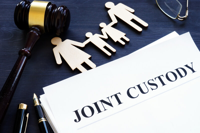out of state arrangements with joint custody